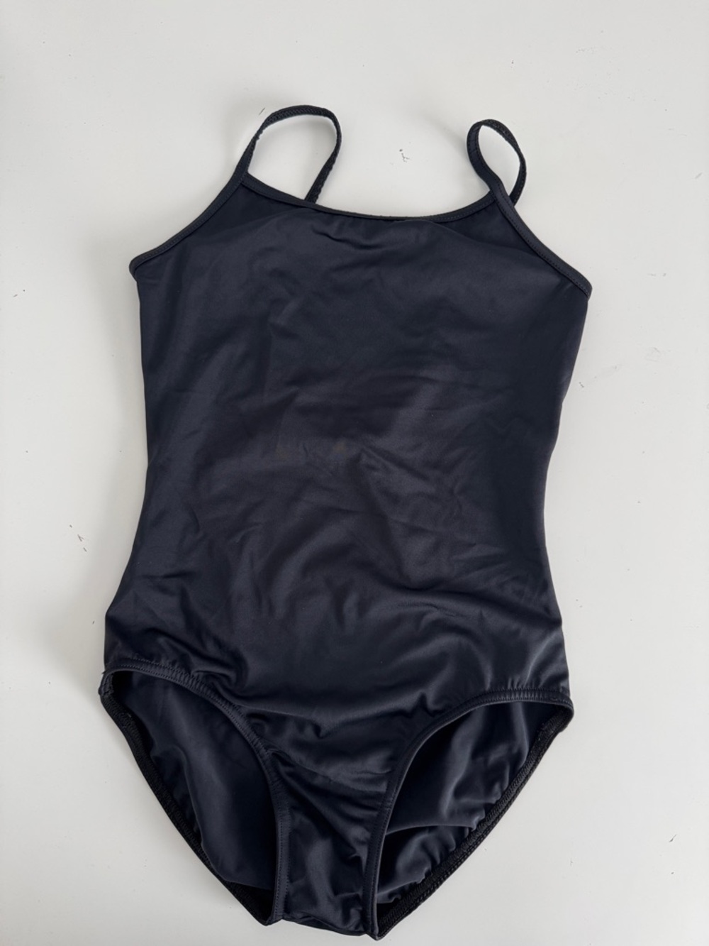 Balera classic U shape back leotard. Full bottom. Fully lined. Size Med Child